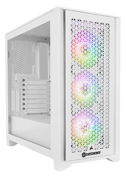 White Gaming PC Case