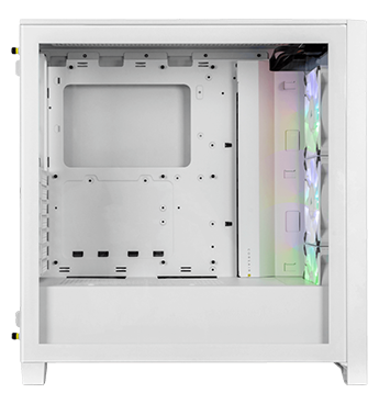 White Gaming PC Case