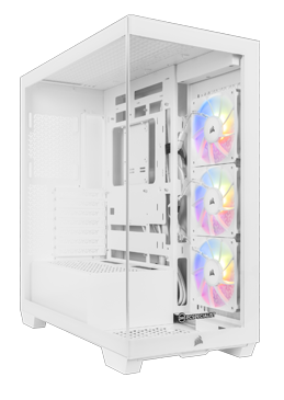 White Gaming PC Case