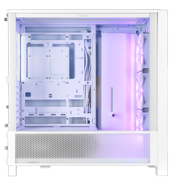 White Gaming PC Case